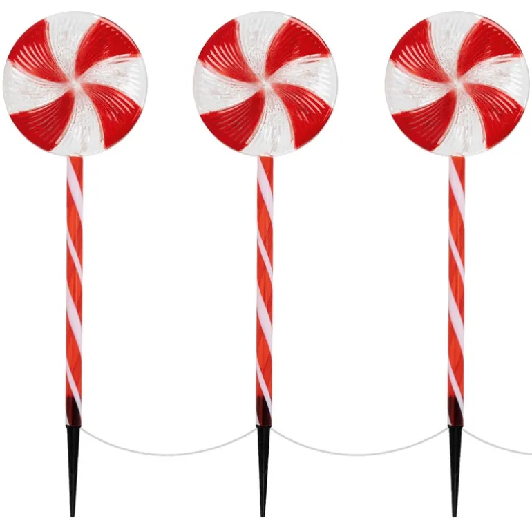 LED Lolly Lichterkette Weihnachtslichterkette wasserdicht mit Timer und verschiedenen Leuchtmodis