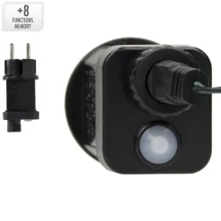 LED Micro Cluster Lichterkette 24 m mit 800 warmweißen LEDs und 8 Funktionen