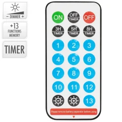 LED Solar Cluster Lichterkette 11 m mit 560 warmweißen LEDs 13 Modi & Timer