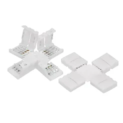 LED-Streifenverbinder Kreuz Form für RGB-Streifen