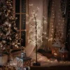 LED Weihnachtsdeko Baum 120 cm mit 240 Warmweißen LEDs