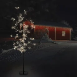 LED Weihnachtsdeko Baum 120 cm mit 240 Warmweißen LEDs