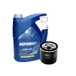 Ölfilter mit Mannol Defender 10W-40 Defender 5L Mazda 3 Nissan Qashqai