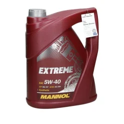 Ölfilter mit Mannol Extreme 5W40 5L, Renault Clio, Nissan Almera