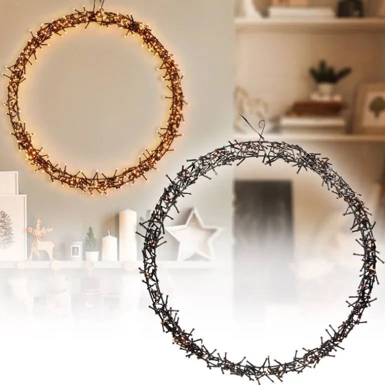 Lichterkranz 500 LEDs Warmweiß Ø 58cm IP44
