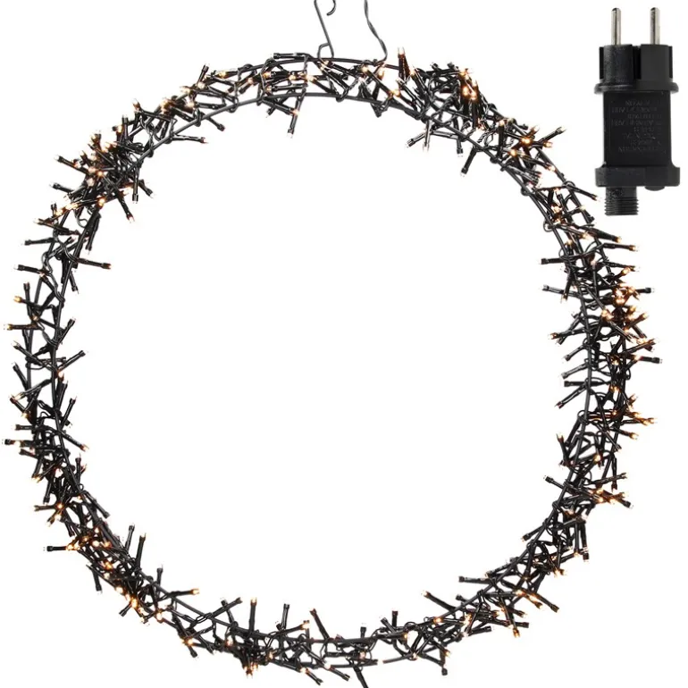 Lichterkranz 400 LEDs Warmweiß Ø48cm IP44