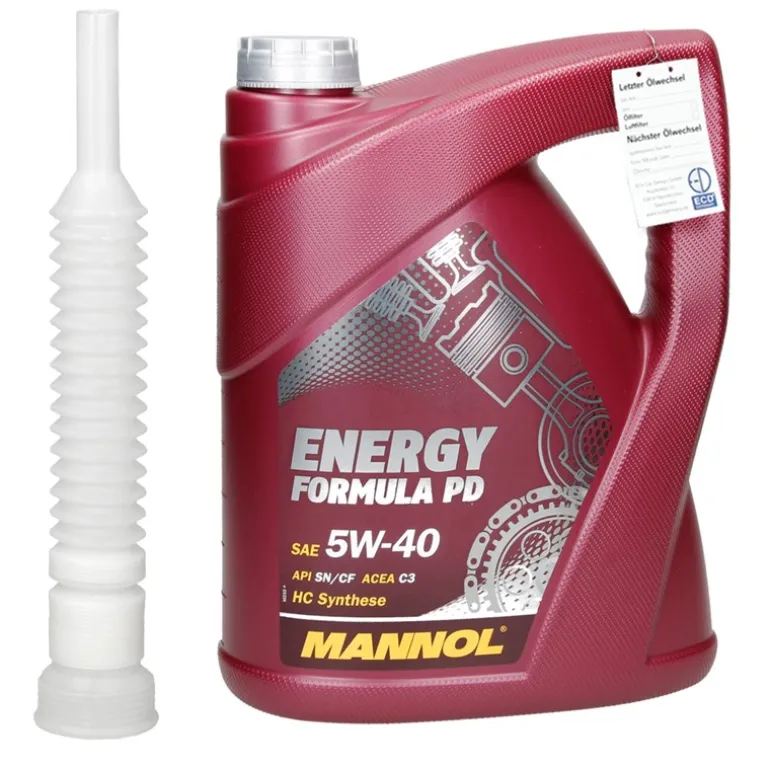 5L Mannol Energy Formula PD SAE 5W-40