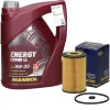 Ölwechselset mit Mannol Energy Combi LL 5W-30 5L, Mercedes-Benz Vaneo (414)