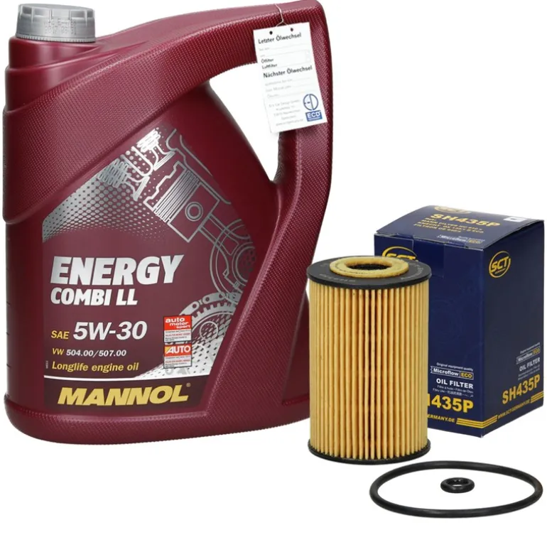 Ölwechselset mit Mannol Energy Combi LL 5W-30 5L, Mercedes-Benz Vaneo (414)