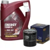 Ölwechselset mit Mannol Energy Combi LL 5W-30 5L , Citroen Xsara, Fiat Ducato