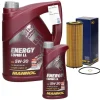 Ölwechselset mit Mannol Energy Combi LL 5W-30 6L, Audi A4, VW Passat (3B)