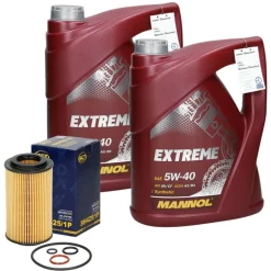 Ölwechselset mit Mannol Extreme 5W-40 10L, Opel Vectra B, Mercedes-Benz G-Klasse (W461)
