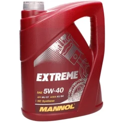 Ölwechselset mit Mannol Extreme 5W-40 5L, Mazda 3, Nissan Qashqai