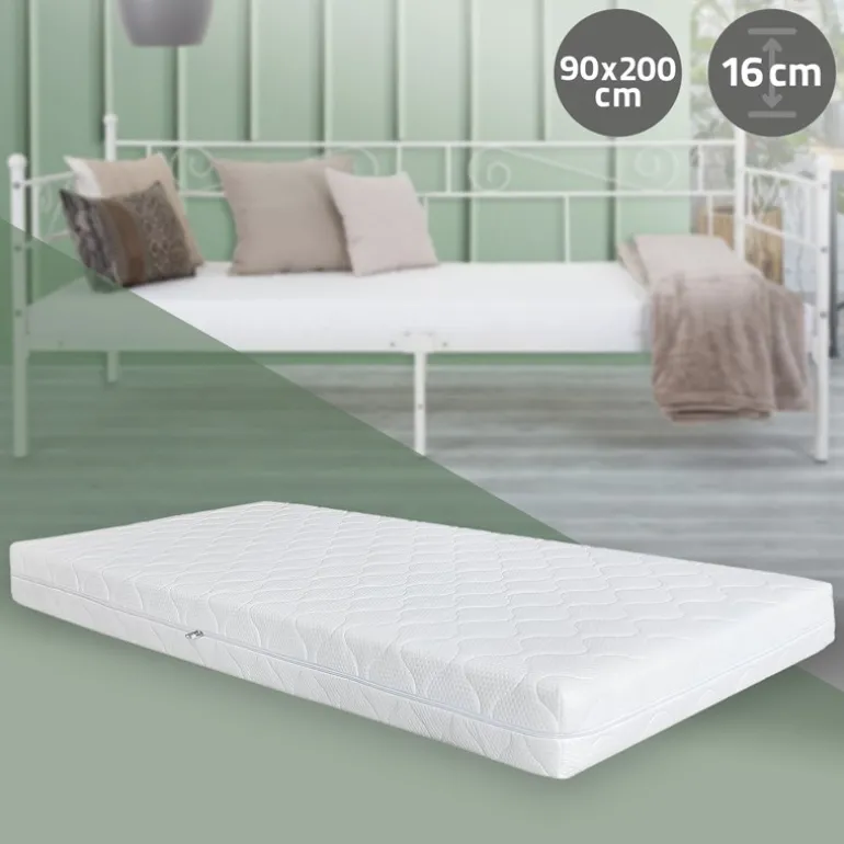 Matratze 90x200x16 cm aus Kaltschaum ML-Design