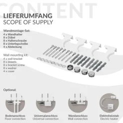 Paneelheizkörper Einlagig 300x600 mm Weiß ML-Design