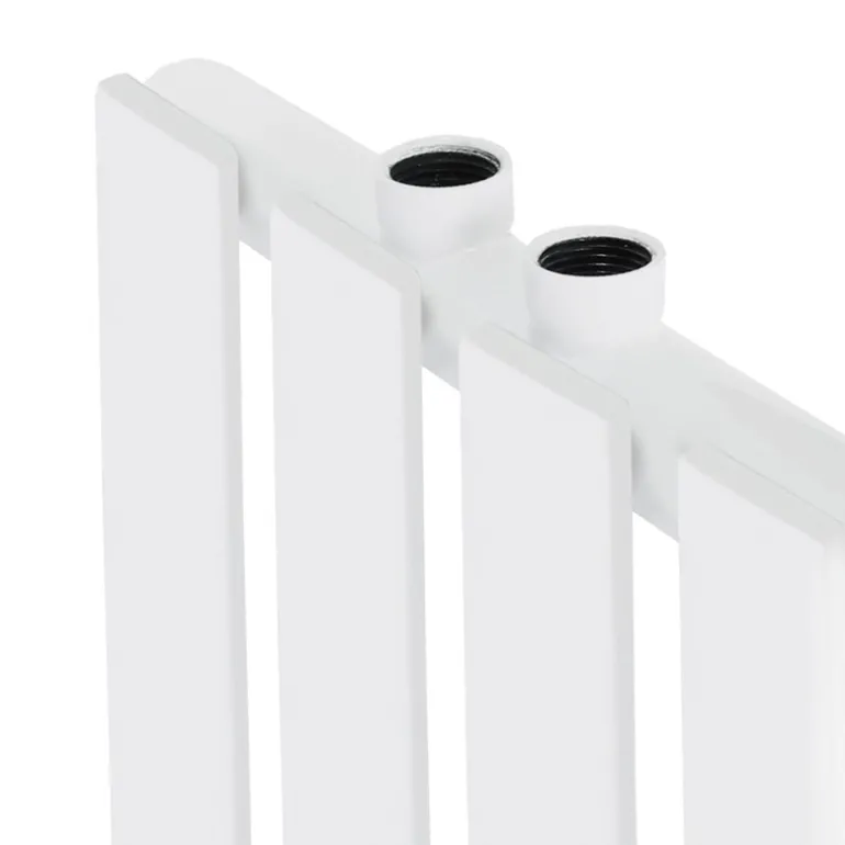 Paneelheizkörper Einlagig 600x300 mm Weiß mit Wand Anschlussgarnitur ML-Design