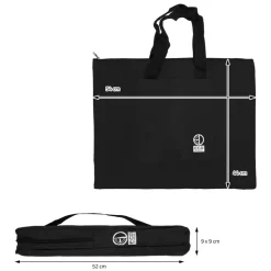 Premium Staffelei ausziehbar bis 156 cm mit Mal-Set 140 teilig