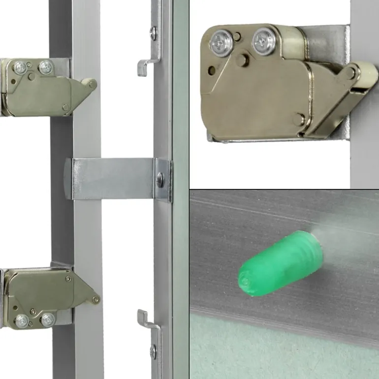 Revisionsklappe GK-Einlage 200x250 mm mit Rahmen aus Aluminium