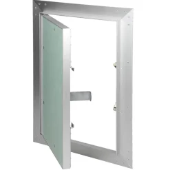 Revisionsklappe GK-Einlage 200x300 mm mit Rahmen aus Aluminium