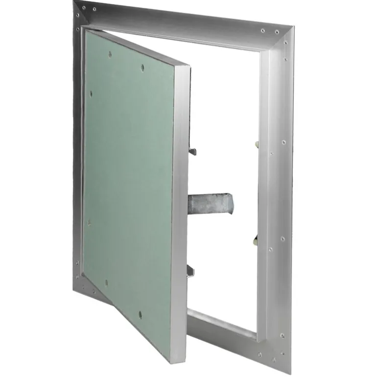 Revisionsklappe GK-Einlage 250x300 mm mit Rahmen aus Aluminium