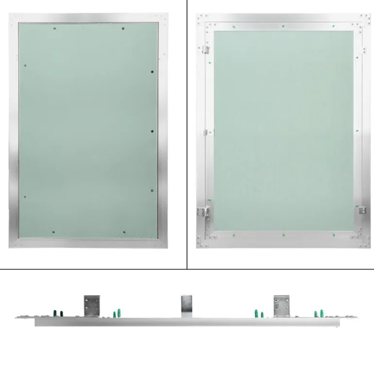 Revisionsklappe GK-Einlage 400x600 mm mit Rahmen aus Aluminium