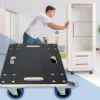 Rollbrett Möbelroller 40 x 60 cm aus Multiplex mit Feststellbremsen Tragkraft 800 kg