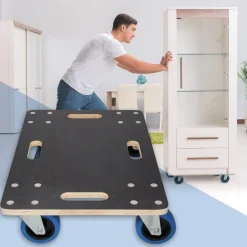 Rollbrett Möbelroller 40 x 60 cm aus Multiplex Traglast 800 kg
