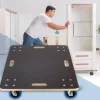 Rollbrett Möbelroller 60 x 80 cm aus Multiplex mit Feststellbremsen Tragkraft 800 kg