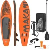 Stand Up Paddle aufblasbares SUP Board Makani 320x80x15 cm in Orange aus PVC inkl. Pumpe und Tragetasche