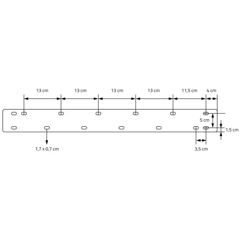 Tischbeine Tischgestell 2er Set V-Design 75 x 72 cm Industrial aus Stahl ML-Design