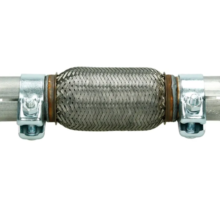 Universal Flexrohr 50 x 150 mm mit 2 Schellen aus Edelstahl