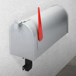 Wandhalterung Ständerhalterung für US Mailbox Schwarz aus Metall ML-Design