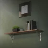 Wandkonsole Regalhalterung 2er Set 240 x 240 mm Silber aus Aluminium ML-Design