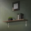 Wandkonsole Regalhalterung 2er Set 240 x 240 mm Silber aus Aluminium ML-Design