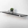 Wandkonsole Regalhalterung 2er Set 250 x 145 mm Weiß aus Stahl ML-Design