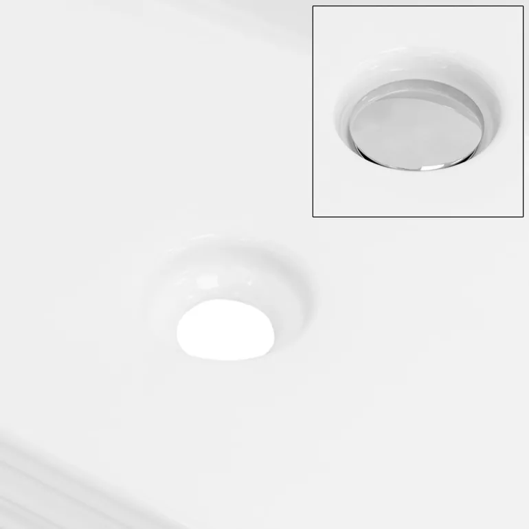 Waschbecken Eckigform ohne Überlauf 68x38x12 cm Weiß aus Keramik ML-Design