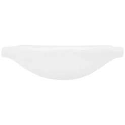 Waschbecken Oval mit Überlauf 67,5x51,5x21,5 cm Weiß aus Keramik ML-Design