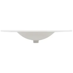 Waschbecken Rechteckig mit Überlauf 810x465x175 mm Weiß aus Keramik