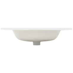 Waschbecken 61x16,5x46 cm Weiß aus Keramik ML-Design