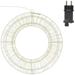 Weihnachtsdeko LED Kranz Ø 38cm warmweiß mit 960 LED's inkl. Timer